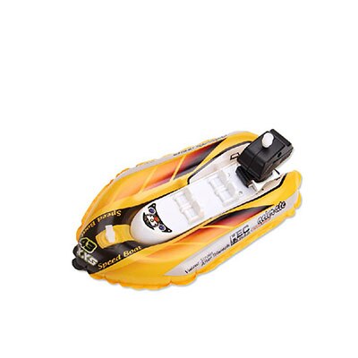 Kayak pompes horloge accessoires hors-bord Kayak bateau modèle bateau gonflable ballon enfants en plein air jouer dans l'eau jouet: Jaune