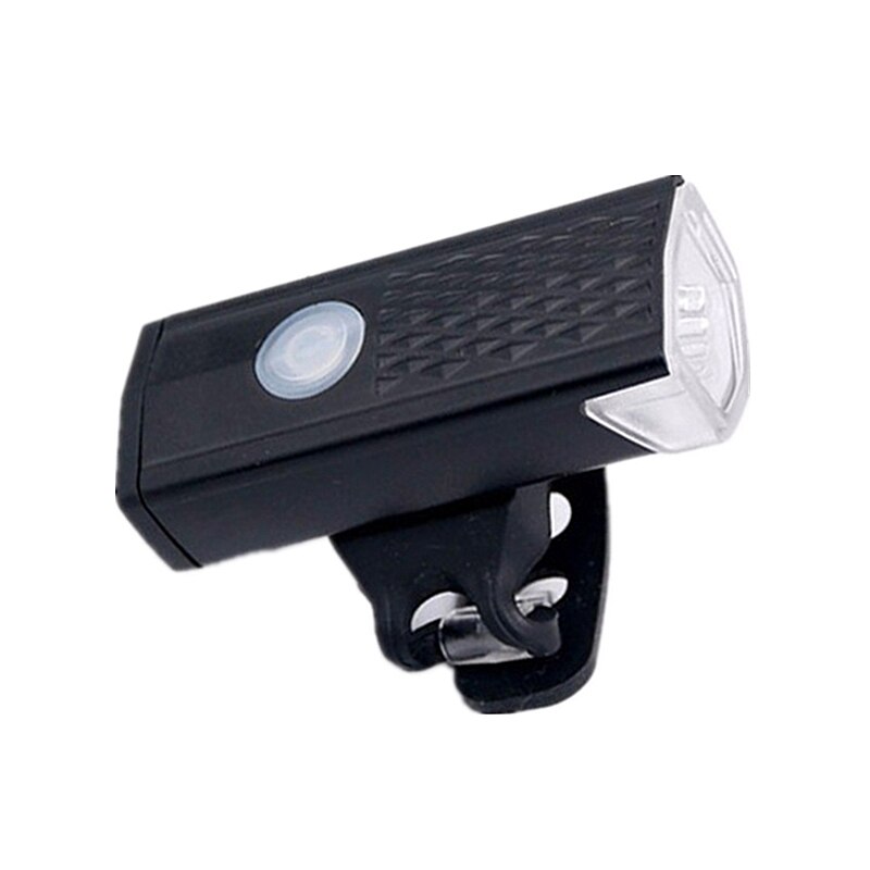Sykkellys usb oppladbar 300 lumen 3 modus sykkel frontlys lampe sykkel frontlys sykling ledet lommelykt lykt