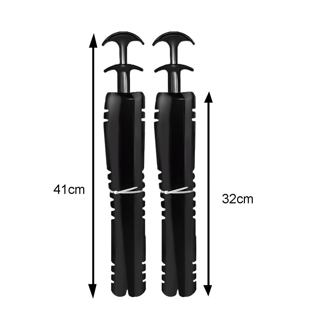 16 pouces 41cm botte chaussure civière arbre Shaper Supporter organisateur rangement cintre chaussure Shaper bottes 1 paire avec poignée