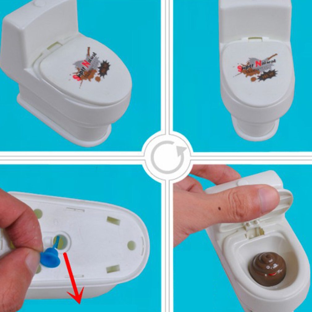 Squirty Wc Prank Speelgoed Creatief Cadeau Speelgoed April Fool 'S Day Tricky Speelgoed Waternevel Wc Kleine Wc Lastig Wc item
