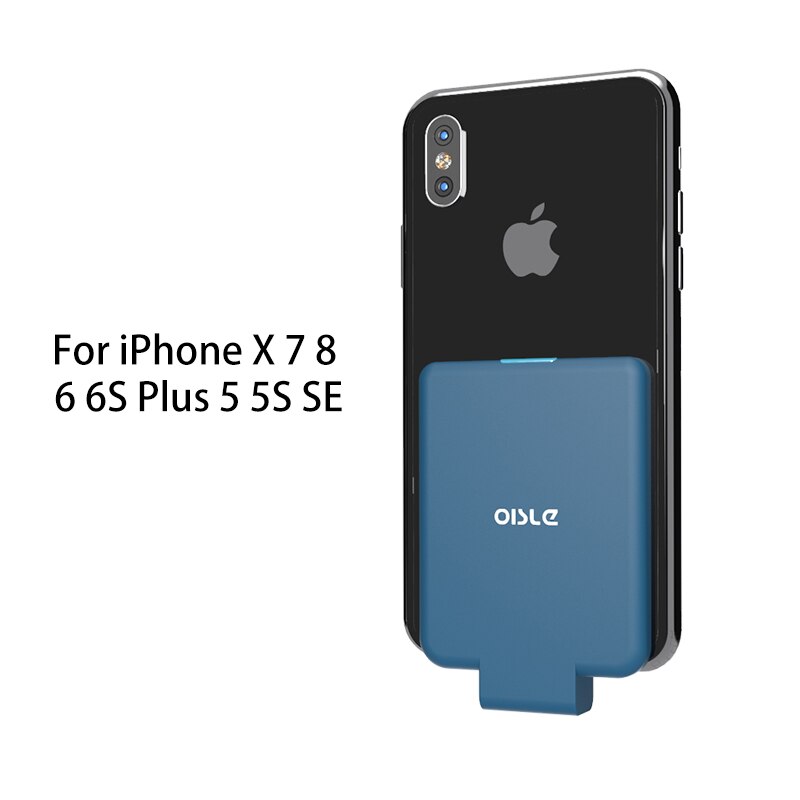 OISLE Powercore 4500mah, External Battery with High-Speed Charging Technology, Power Bank For iPhone X XS MAX XR, iPad,iPod: IOS BLUE