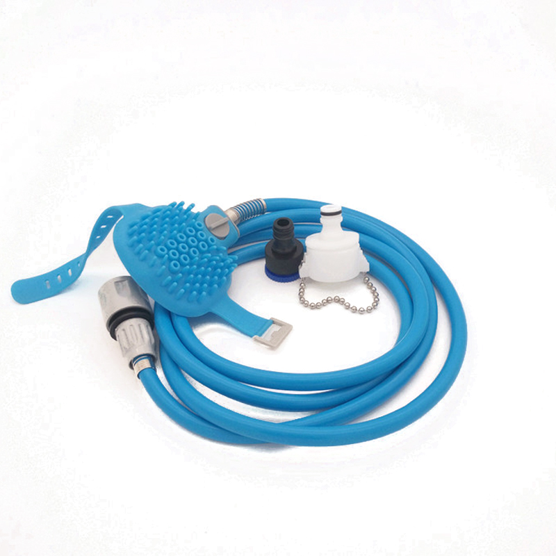 Huisdier Kat Hond Schoonmaken Bad Douchekop Apparaat Multi-functionele Kam Water Sproeier Brush Grooming Massage Voor Grote Honden kat Kam