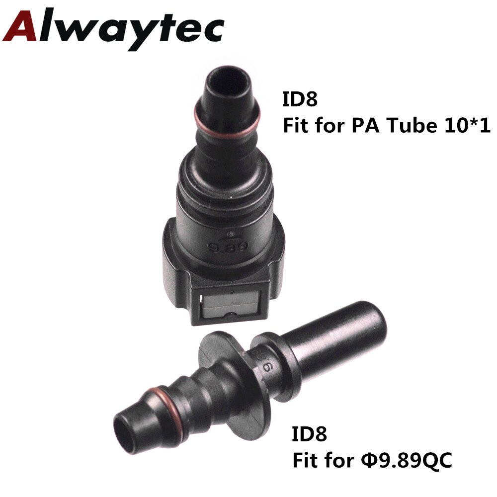 Fuel line Connector Including Hose fitting fuel line adapter and Male end piece