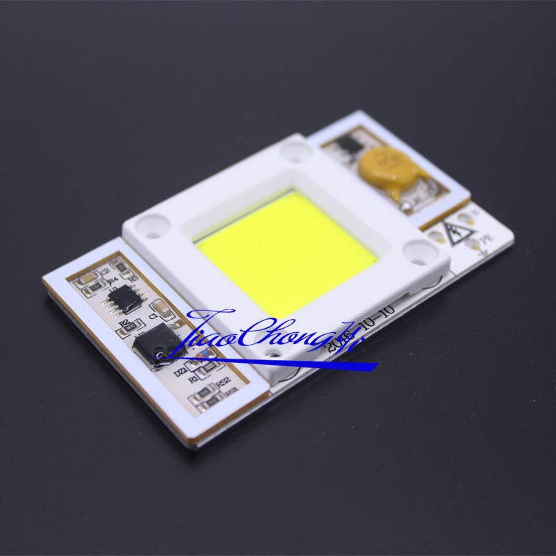 1 Pcs 110V High Power 50W Led Chip Ingebouwde Driver Koel Wit 6000K 5000-6000LM
