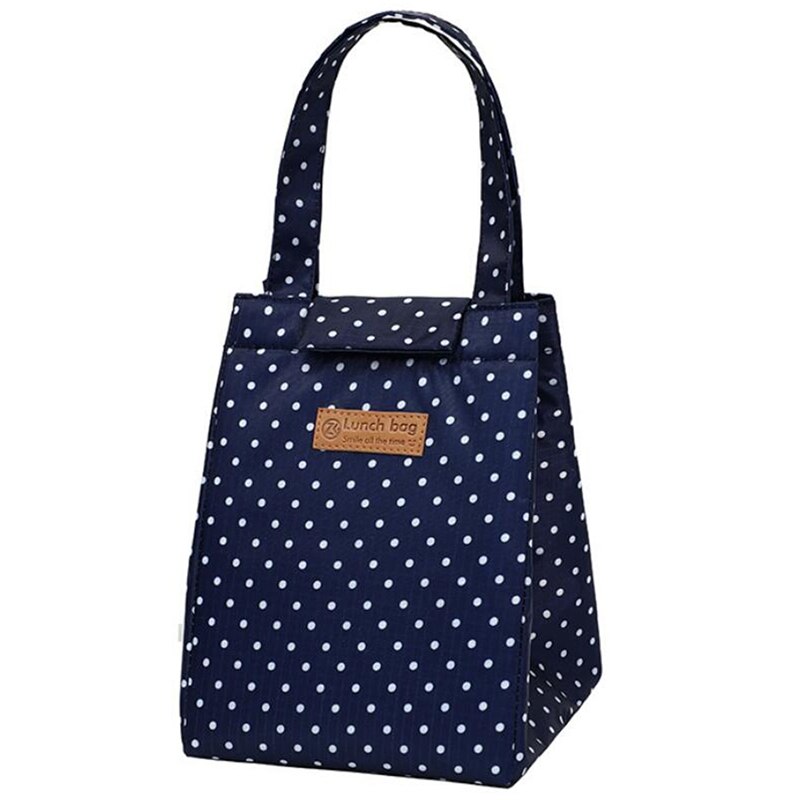 Pranzo al sacco moda stampa floreale multicolore borse più fredde donna Waterpr Hand Pack scatola da colazione termica viaggio da Picnic portatile: 04