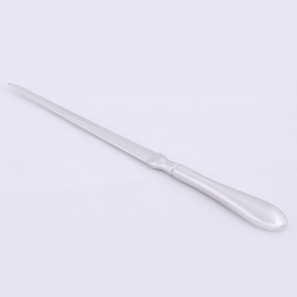 Hand Cutter Stainless Steel Office Lightweight Letter Opener  Solid School Silver Slitter Universal Envelope Practical