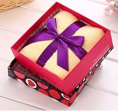 35*72cm handtuch exquisit verpackung Kasten Kreative handtuch Lehrer &#39;Tag Valentinstag murmeln der Schild Geburtstag hochzeit Party: hell Gelb