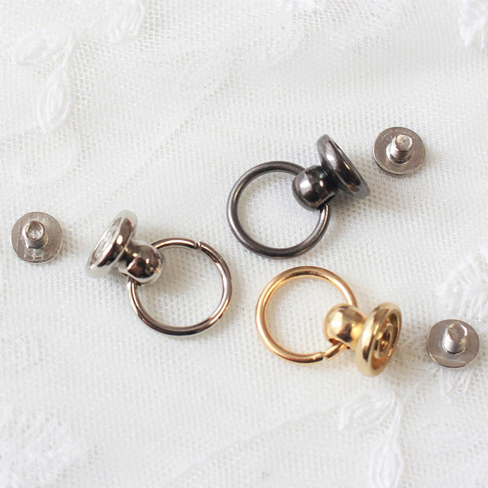 Rivets à tête ronde avec bouton Rivet, vis à tête pour homme