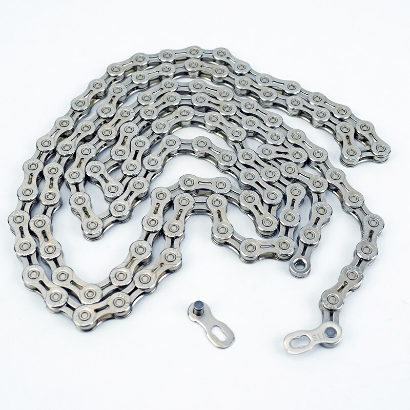 Original 11 Speed Half Hollow Chains 11S Bicycle Chain 116L Cycle Derailleur Chain Silver Mountain MTB Road 33 Speed Parts