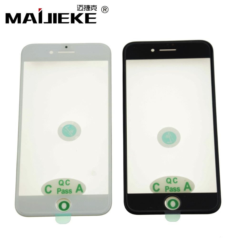 10XOriginal 3 in 1 Cold Press Screen Front Glass+Frame+OCA Film for iphone XR XS X 8 plus 7 6s 6 plus 5s Glass Replacement Parts