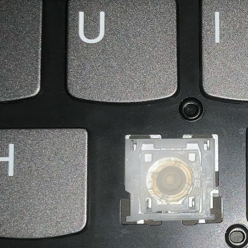 Replace and Repair the Rubber Cap Individually, Repair the Missing Key, and Repair the Laptop Keyboard key cap Plastic Bracket