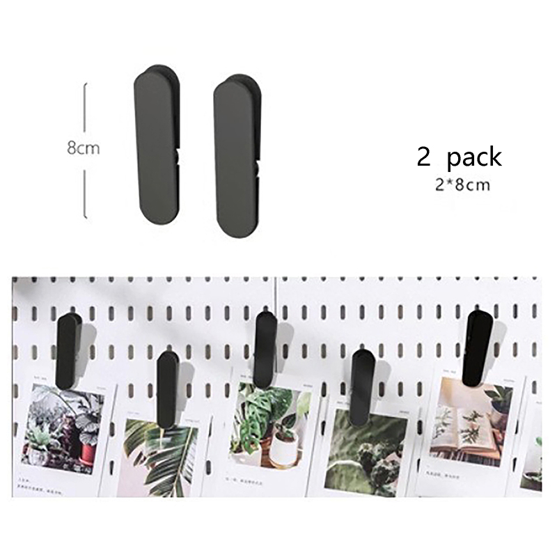 Pegboard Akcesoria ścienne Organizer ścienny Wyświetlacz montażowy Diy Pegboard zestaw płyta robić przechowywania narzędzi Stojak na tablice Łazienka Kuchnia: Brązowy