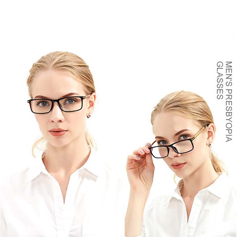 high-end men and anti-blue reading glasses anti-fatigue anti-radiation reading glasses