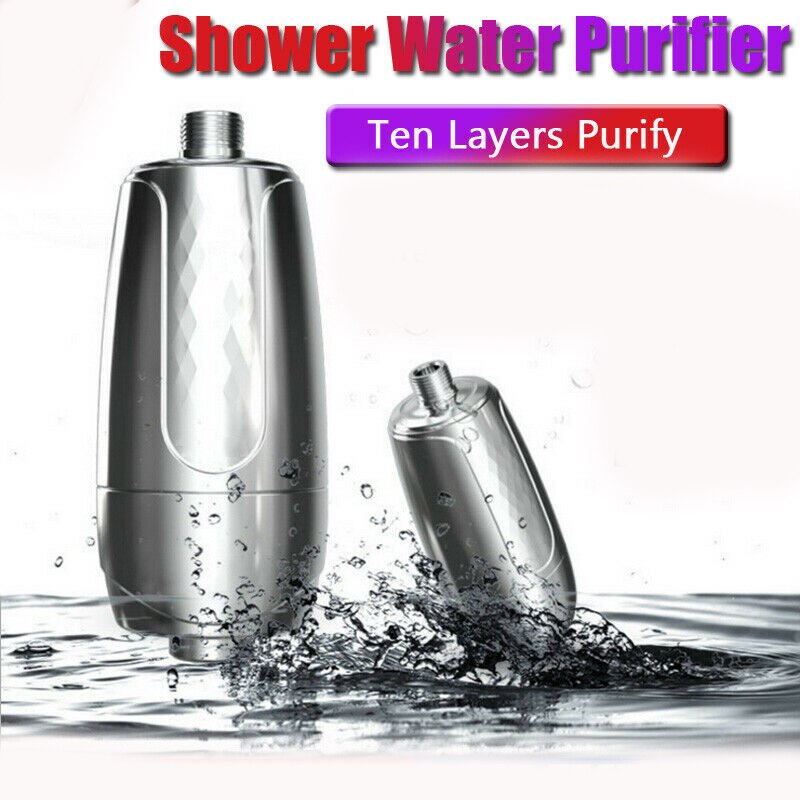 10 schicht Bad Dusche Filter Wasserfilter Hohe Leistung Universal Bade