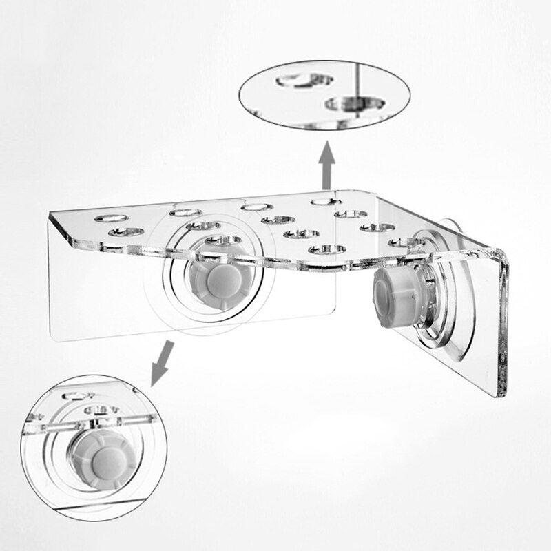 Aquarium Fish Tank Coral Frag Rack Plugs Kit Holder Marine Reef Accessories Part