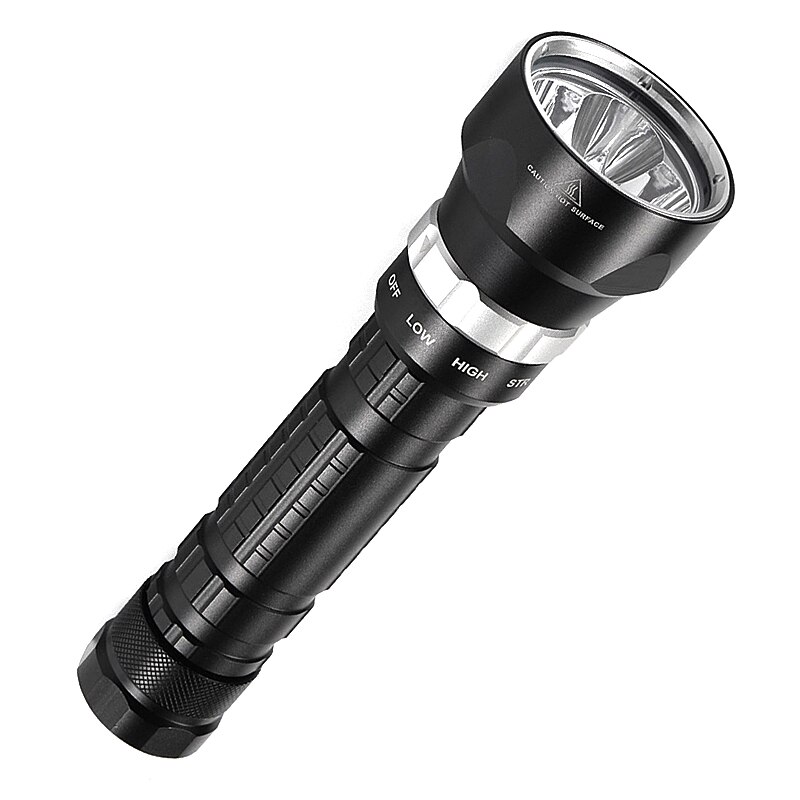 Led-duiklamp met sterk licht, aluminiumlegering, krachtige multifunctionele waterdichte zaklamp