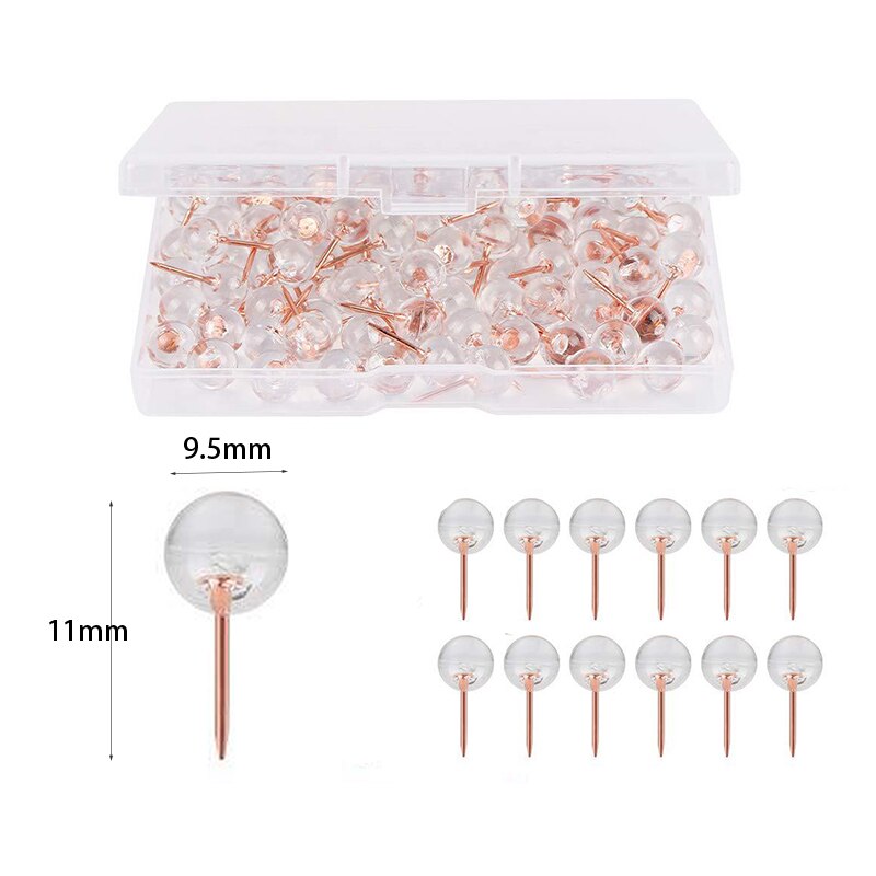 DIY Positioning Pin Sewing Pins Handcraft Safety Pin Thumbtack For Stationery Office School Sewing Accessories 100pcs/Box