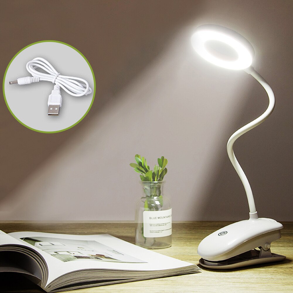 LED rechargeable par usb bureaux lampe de Table intensité réglable lampe de lecture interrupteur tactile lampes de bureau 3 Modes lampes de bureau