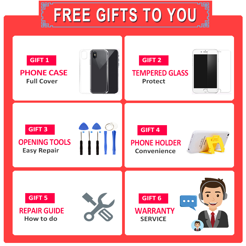 Pantalla LCD para iPhone 5, 5S, 5C, SE , montaje de digitalizador táctil, cristal frontal, color blanco y negro, AAA