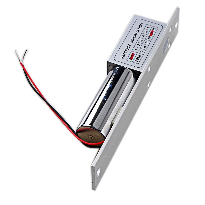 Fail Safe Simple Electric Bolt Locks for Aluminum Doors Access Control System Lock Stainless Steel Biometric