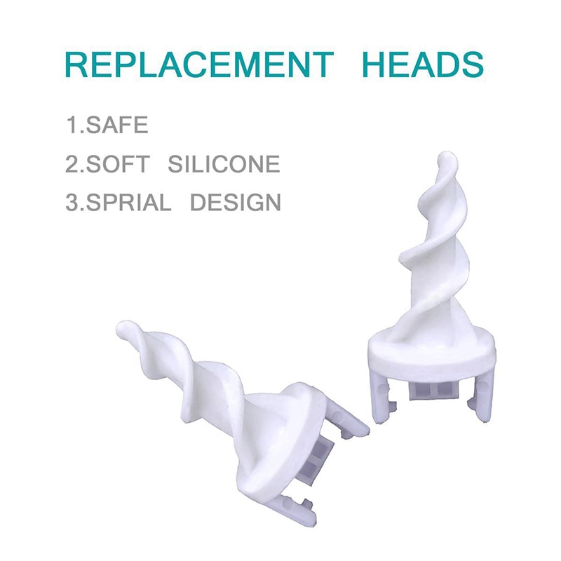 1/2pcs Ear Cleaner Ear Spoon 16 Care Soft Spiral For Ears Cares Health Tool Cleaner Ear Wax Removal Tool Extract Earwax Tool Set