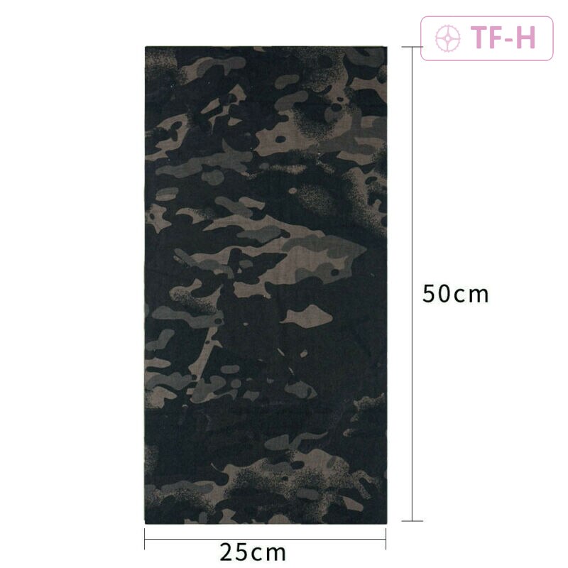 Multifunctionele Sjaal Sneldrogende Outdoor Riding Hood Hoofddoek Sjaal Gezichtsmasker Neck Gaiter Kraag Leger Polsband Oogmasker Hoofdband