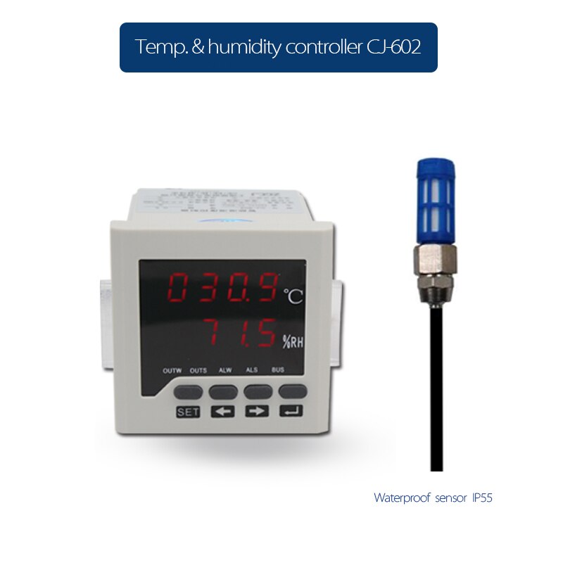 Alarm function Temperature humidity controller heating cooling humidifying dehumidifying Greenhouse incubation oven Cold storage: B