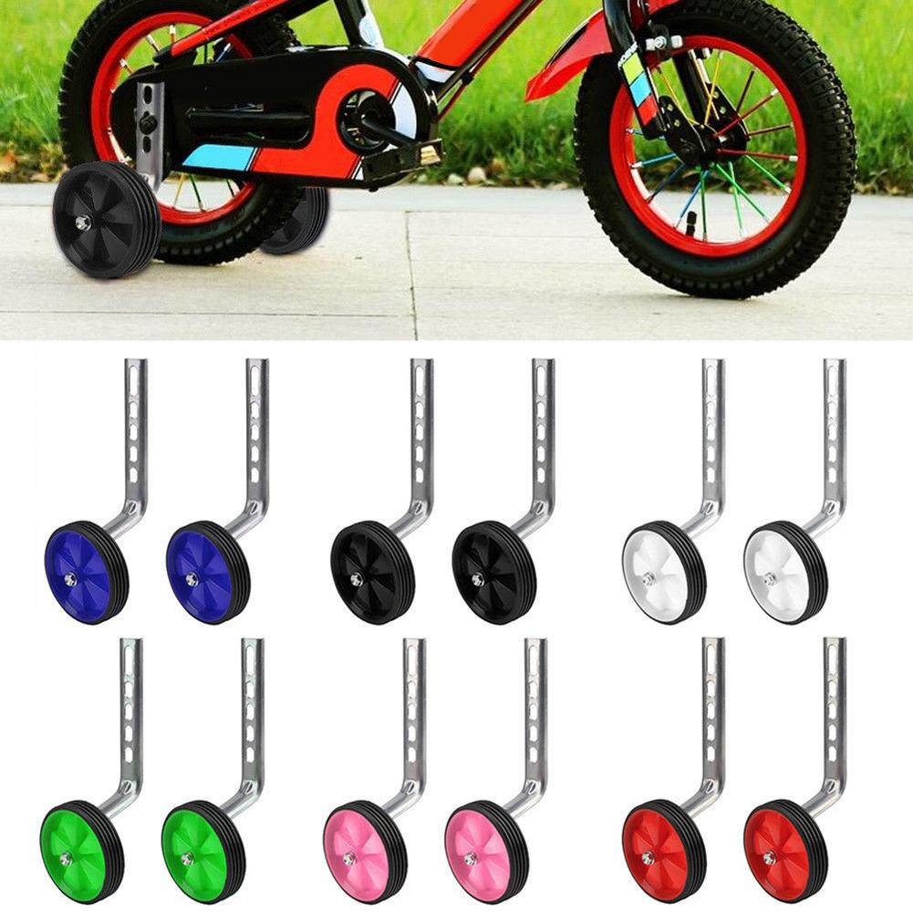 Training Wheels Bicycle Balance Auxiliary Wheel 2Pcs 12-20 Inch Universal Children Kids Bicycle Bike Auxiliary Wheel Accessories