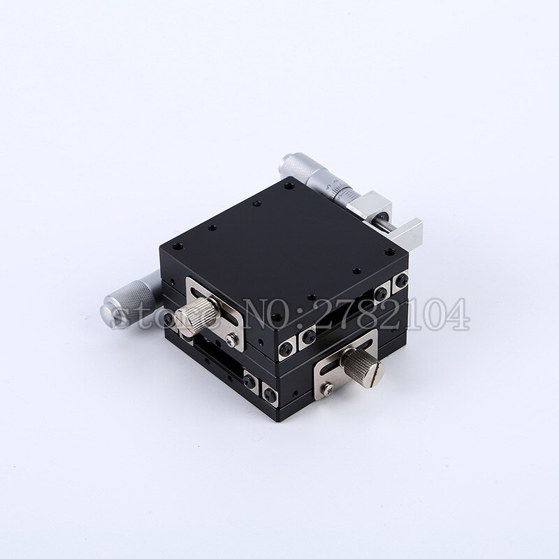 60*60mm 13mm xy akse trin udskiftning lineært trin kugleleje manuelt platform tuning glidebord stål rulle type