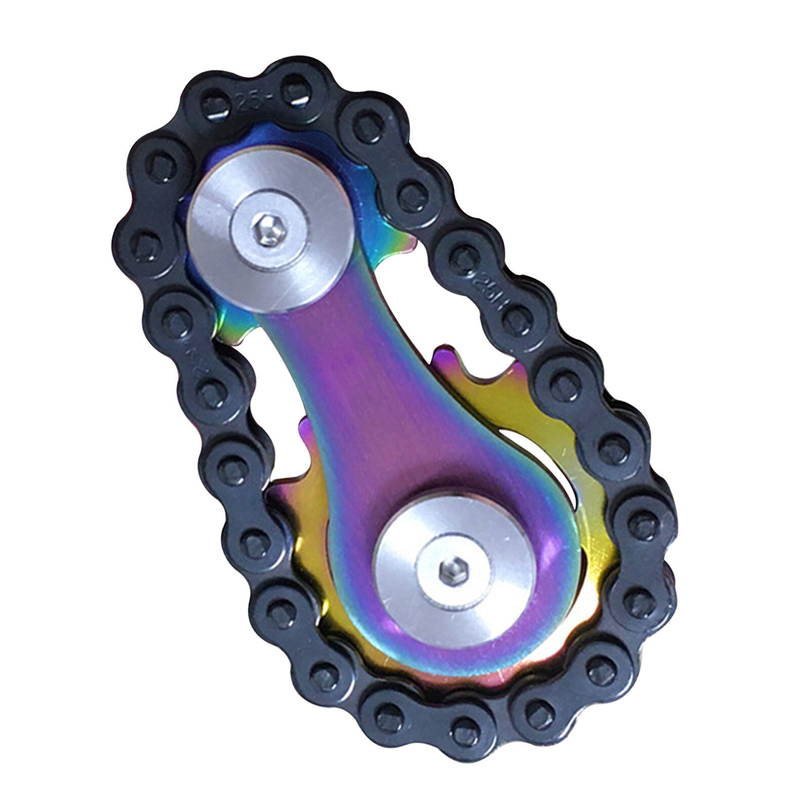 Kinderen Volwassen Reliver Stress Gyro Black Gear Chain Vingertop Tandwiel Vliegwiel Decompressie Speelgoed Antistress Zintuiglijke Fidget Speelgoed: C