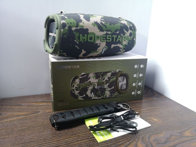 Tragbare Spalte Heimkino Wireless Stereo Bass Bluetooth Lautsprecher mit Mic Drahtlose Musik Zentrum System 4D Stereo Subwoofer: camouflage