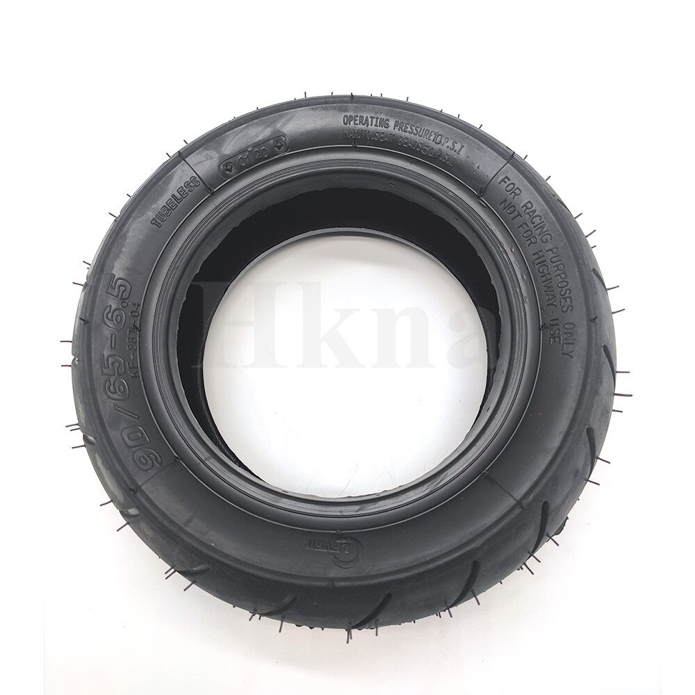 90/65-6.5 Vacuum Tire 110/50-6.5 Tubeless Tyre for 47cc/49cc Mini Pocket Bike Gas Electric Scooter Front/rear Tire: 90-65-6.5