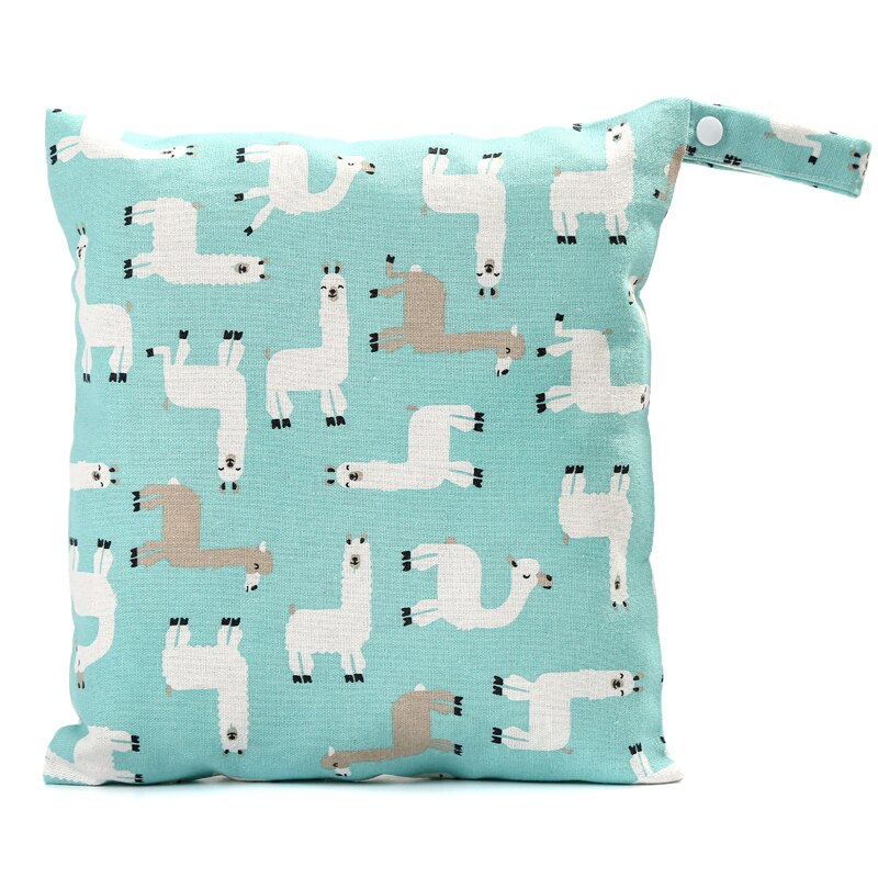 Baby herbruikbare hangtas met handvat luiertas luier opbergtas wieg kleding luiertas draagbaar grote opbergruimte: 02