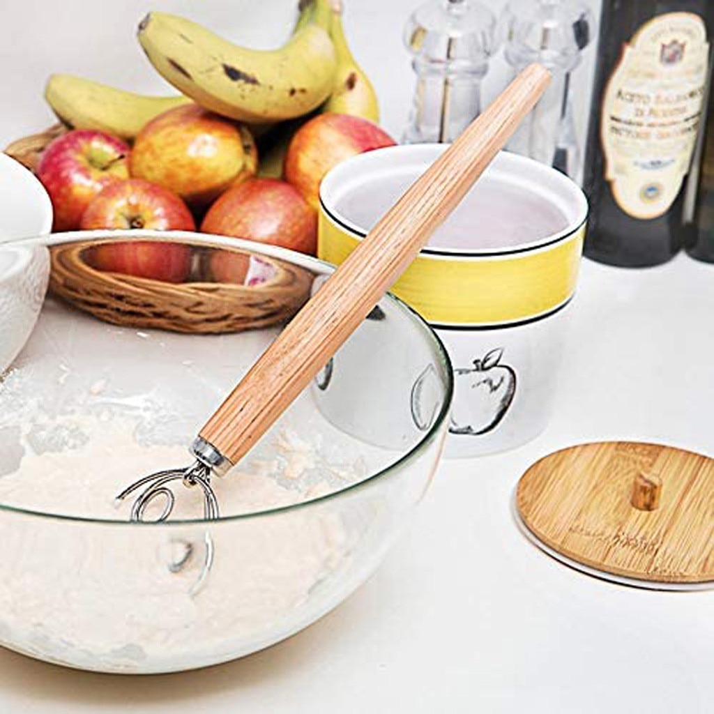 Bread Baking Tool Set Flour Scraper Set Flour Coil Mixer for Homemade Premium Dough Whisk Kit for Bread Cake Pizza Accessories