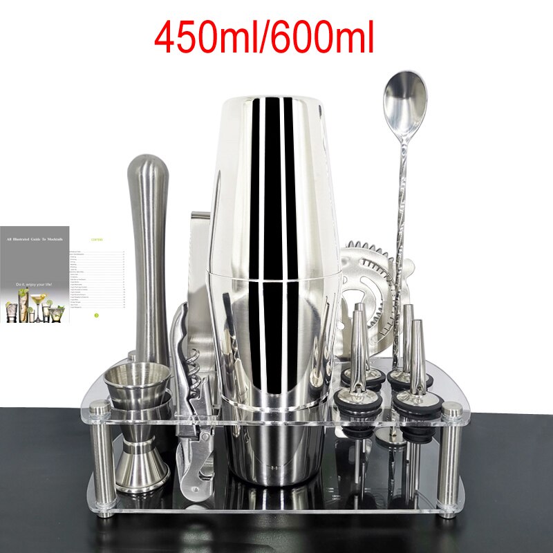 Buy Cocktail Shaker Set, 23-Piece Stainless Steel Bartender Kit
