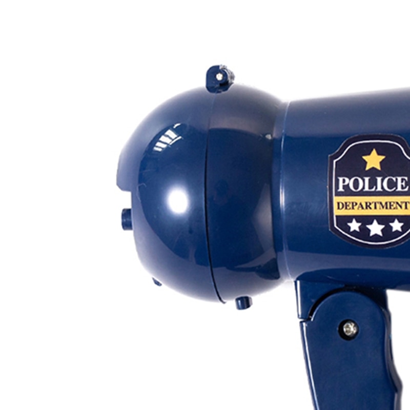 Bærbar børn megafon horn højttaler foregive leg børn politimand megafon bullhorn fødselsdag legetøj