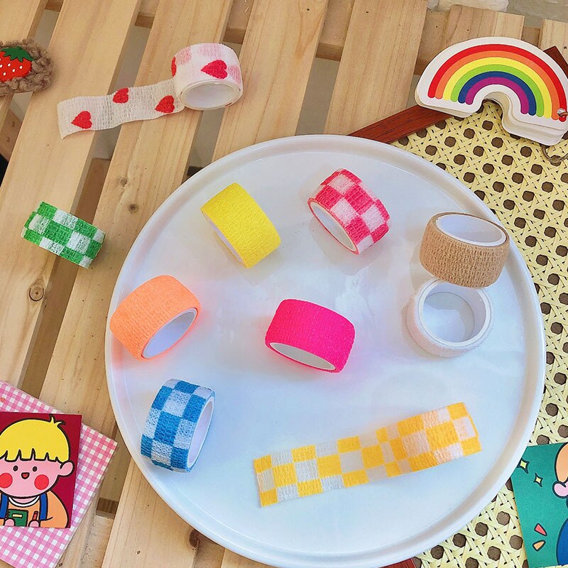 Writing Finger Protector Elastic Elastic Finger Bandage Student Sports Sporting Goods Foot Bare Self-Adhesive Bandage Tape Inter