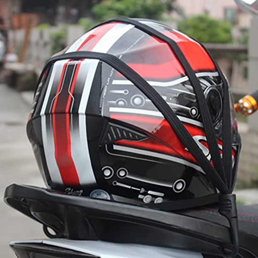 Universal Motorcycle Helmet Straps Motorcycle Strength Retractable Luggage Elastic Rope Strap Luggage Bag 60cm