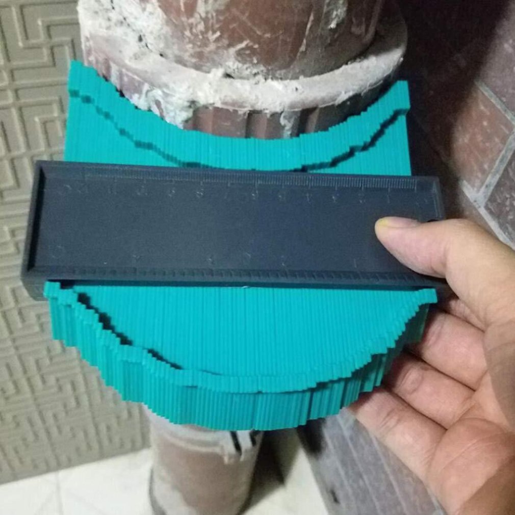 Contour gauge angle meter Measuring ruler Contour duplication meter carpenter tools wood contour measuring templates