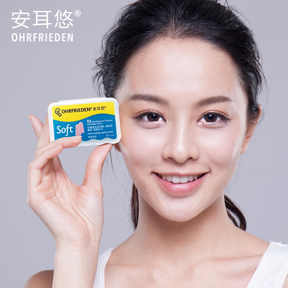 5 pairs Soundproof earplugs prevent noise sleep ear plug with Sleep shade goggles eye mask