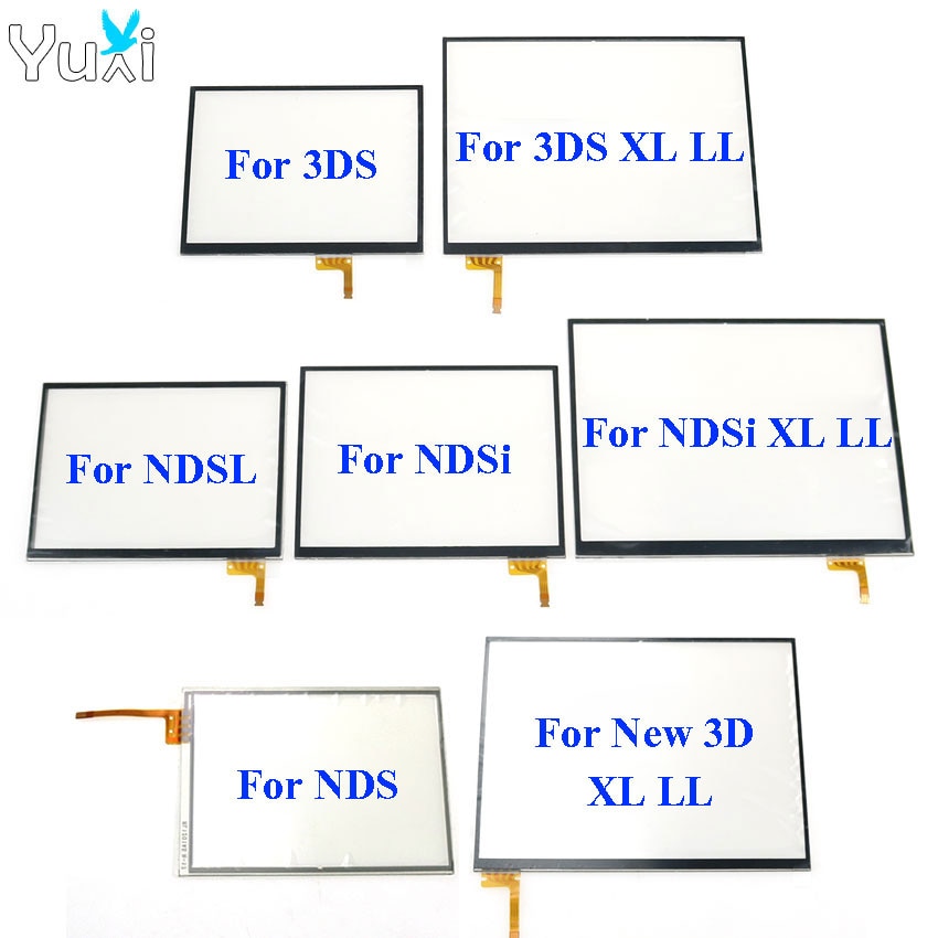 YuXi Touch Screen digitizer glas Touch Panel Display Vervanging Voor Nintendo DS Lite Voor NDSL NDSi XL voor 3DS XL