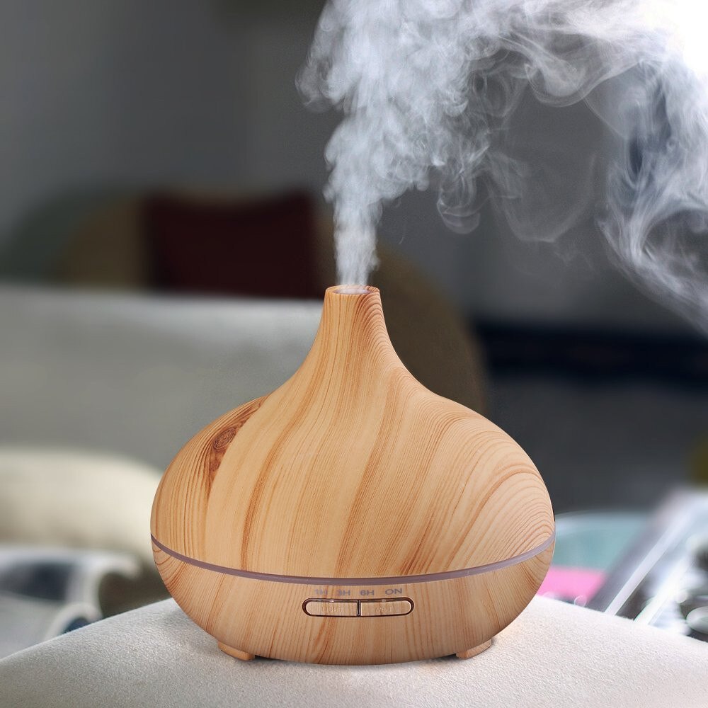 Essential Oil Diffuser Air Aroma Mist Theapy Vapor Ultrasonic Light Purifier Aroma Diffuser Humidifier Reed Diffuser Sets: Default Title