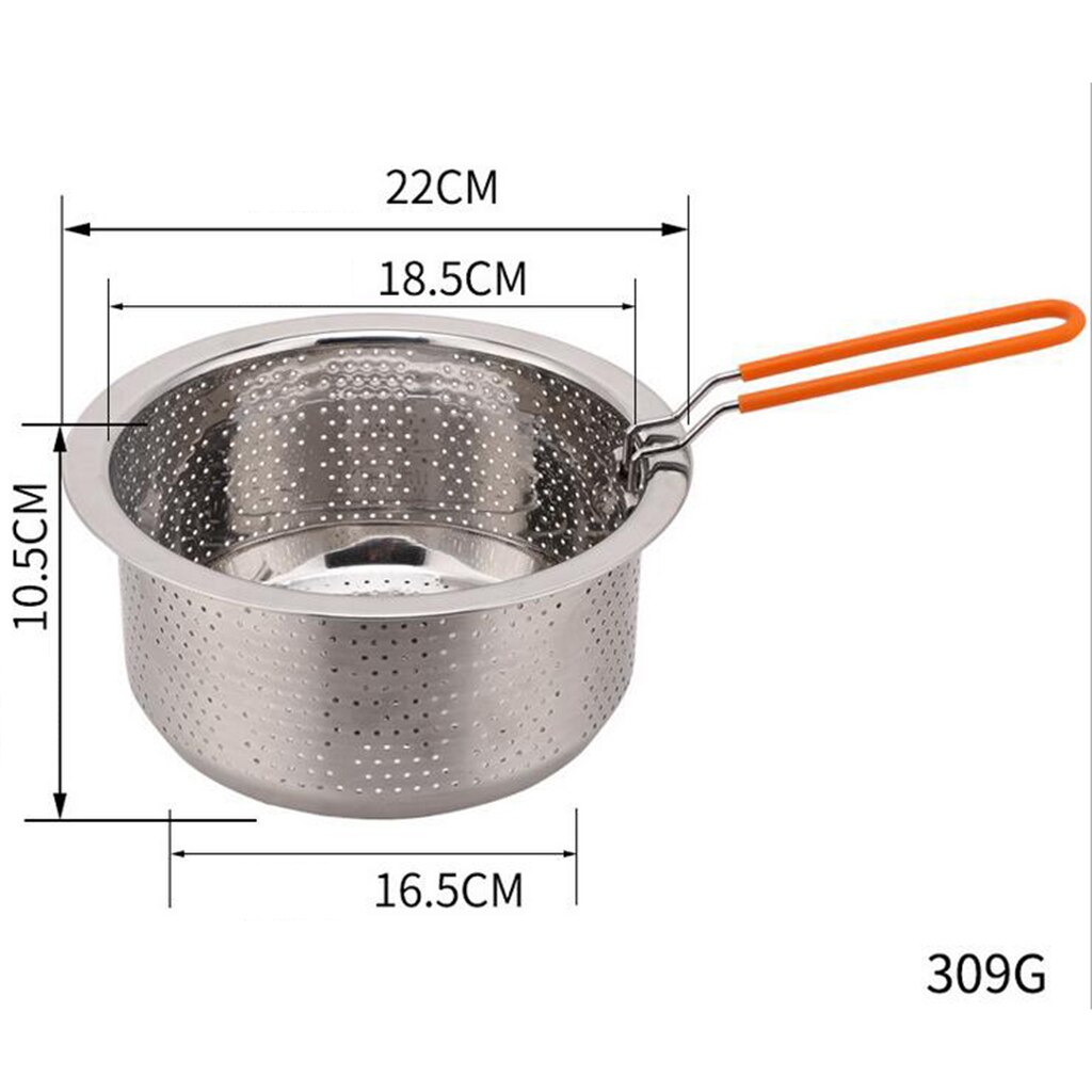 Stainless Steel Steamer Basket Steamer Basket Insert for Pressure Cooker, Pan, Crockpot, Also As a Food Colander Strainer