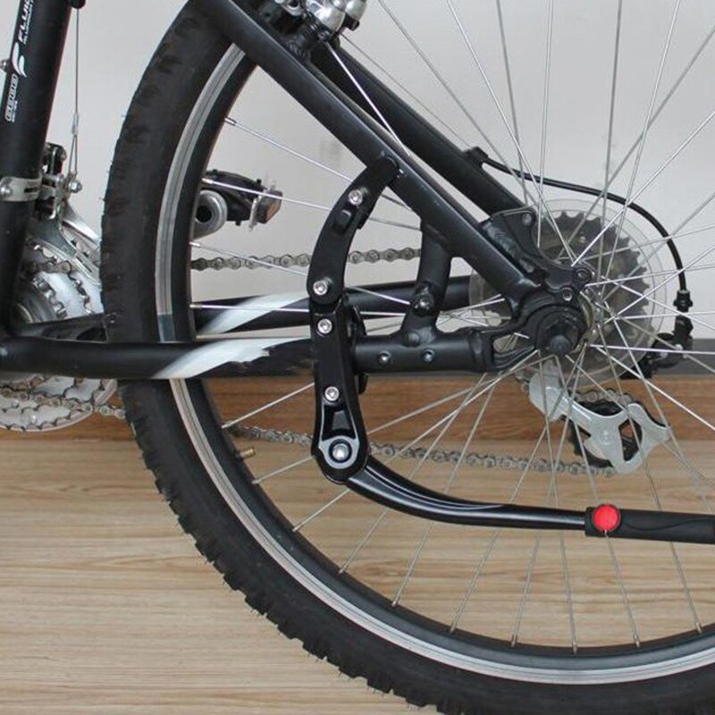 Fiets fietsstandaard standaard racefiets parkeren mtb bagagedrager zijstandaard voet verstelbaar fietsaccessoires 24-29 inch