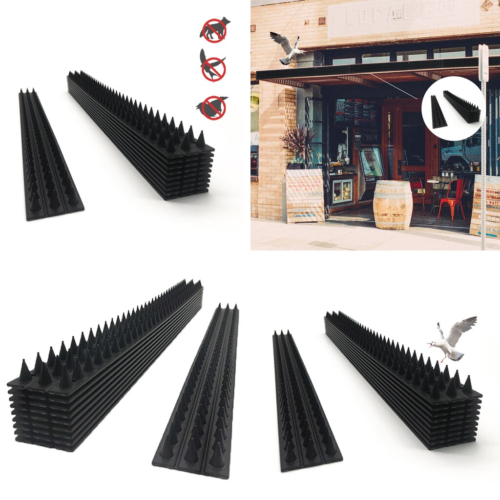 Anti Climbing Fence Wall Spikes Garden Security Prickle Strips Protection Defender