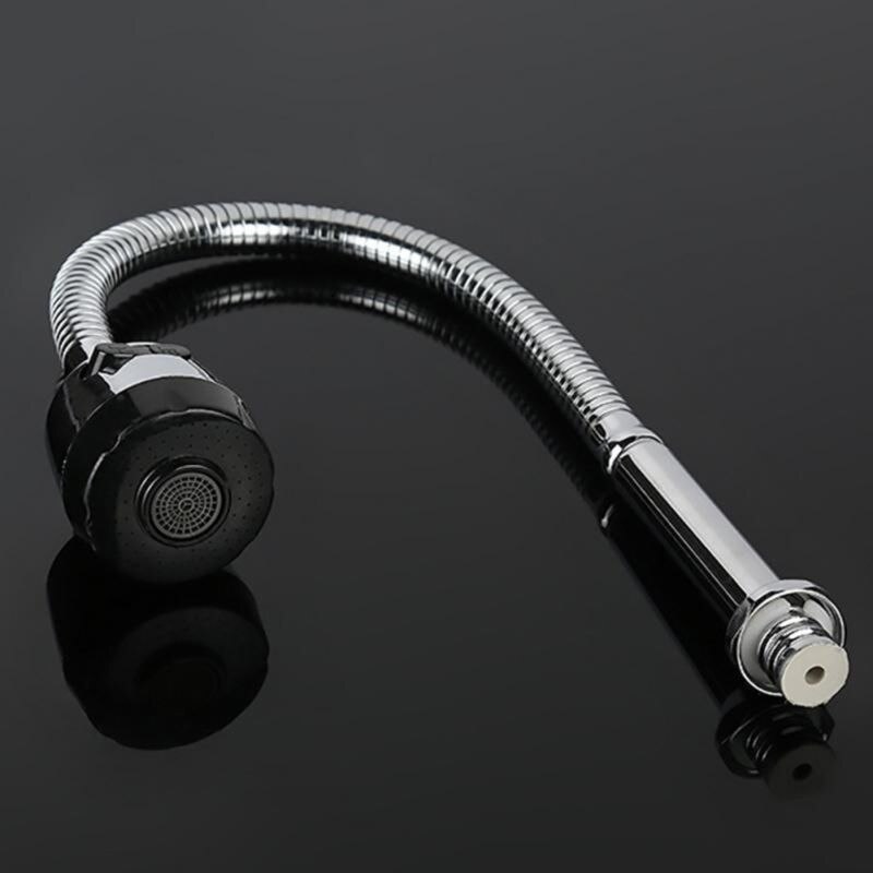 360 Degrees Rotation Sink Faucet Pipe Stainless Steel Kitchen Sink Spout Water Saving Outlet Fexible Tube Single Handle Connecti