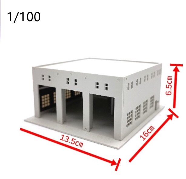 Architecture1/50 1/64 1/72 1/87 1/100 1/150 N Ho Bilancia di Costruzione di Modello Per Il Layout del Treno: 100scale