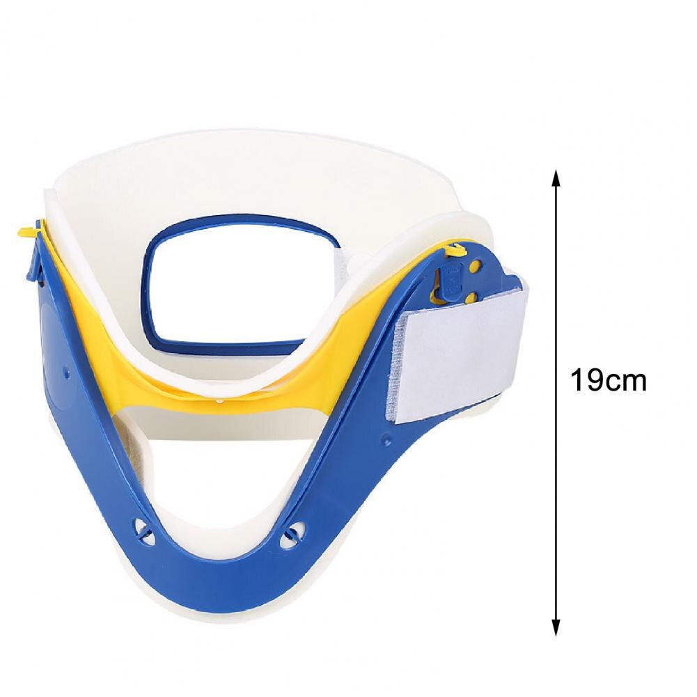 Collo regolabile nastro di fissaggio regolabile collare di correzione cervicale resistente all&#39;usura per collo da lavoro chiusura regolabile