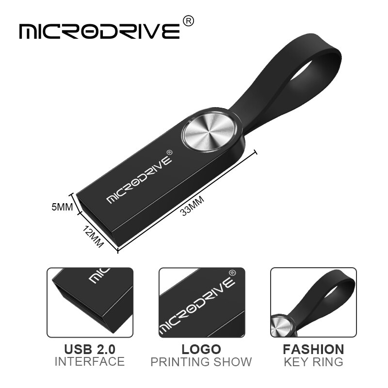 3 Farben USB-Flash-Laufwerk 64 GB 32 GB 16 GB 8 GB 4 GB Mini-Stick Pendrive ф Nazir wasserdicht U Disk Memoria Cel USB-Stick