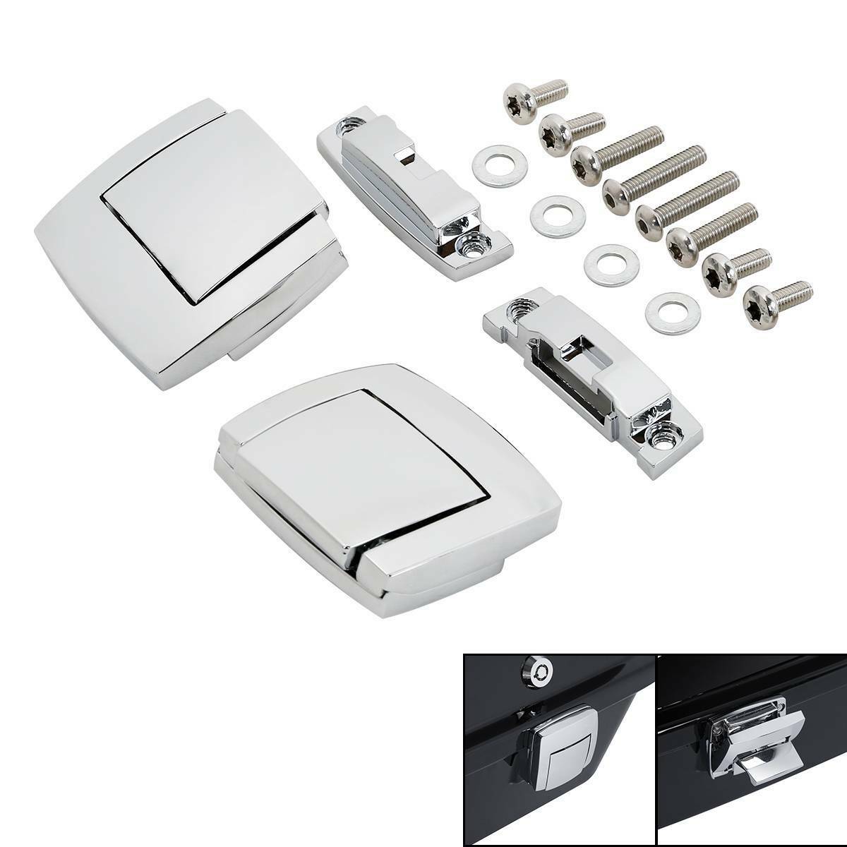 Loquet de moto King Razor Tour Pack, pour Harley Touring Road King Electra Glide Street Glide Road Glide 1980